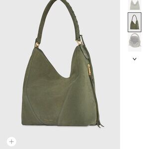 Rebecca Minkoff tan Suede Hobo Bag